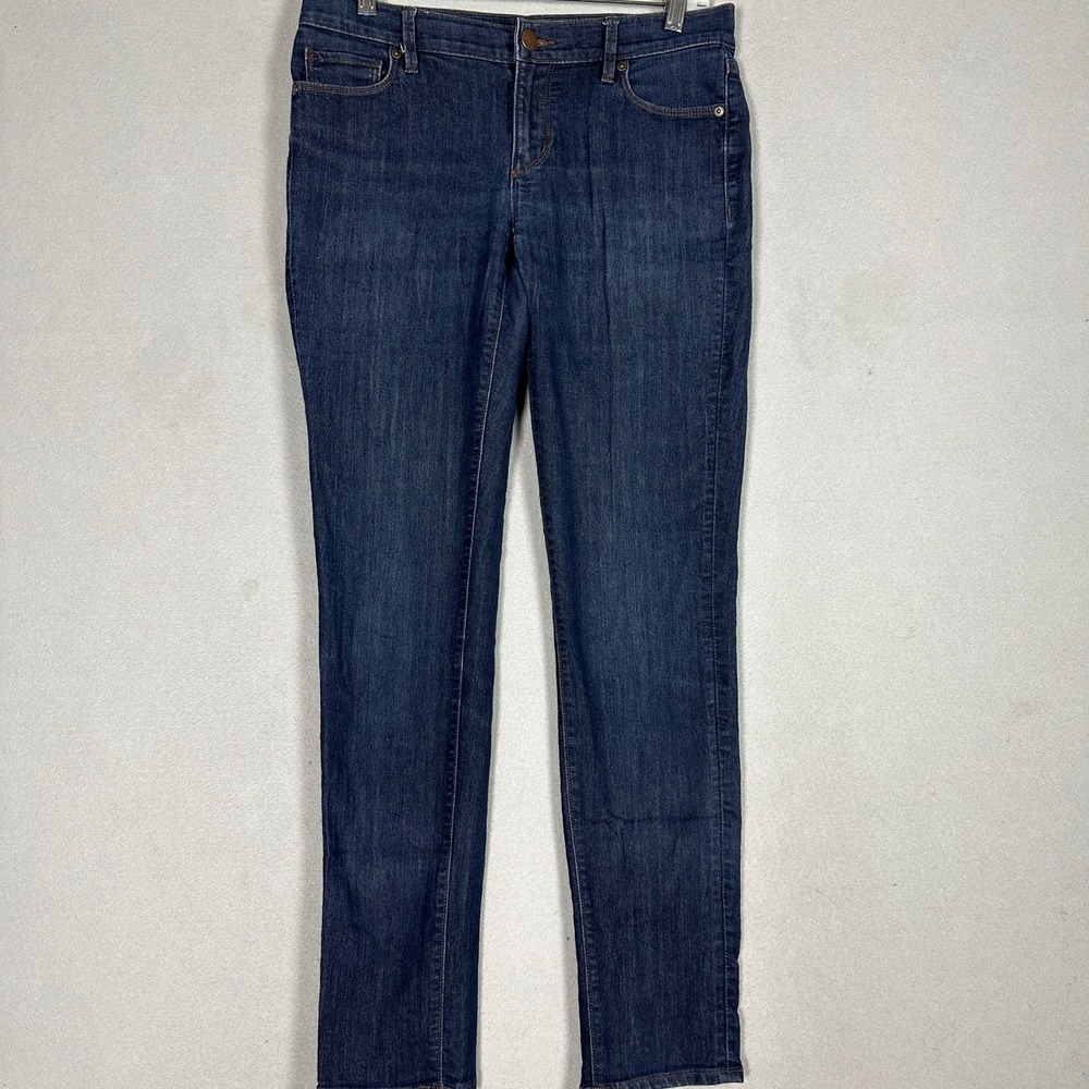 LOFT Jeans Women 27-4 Modern Skinny Dark Blue Stretch Denim Stretch 5-Pocket EUC